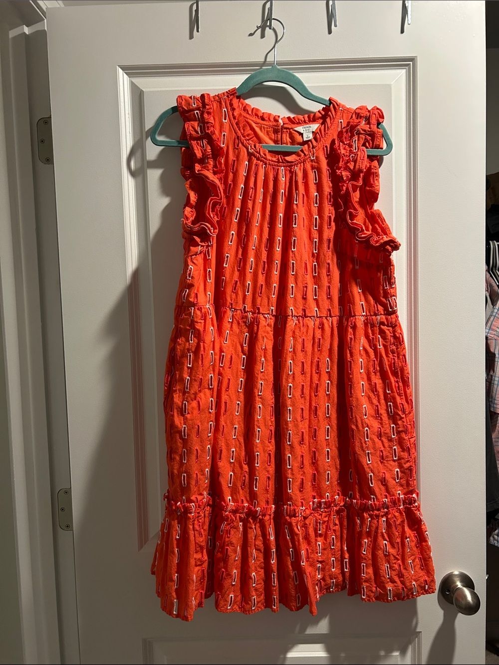 Orange Crown and Ivy Dress